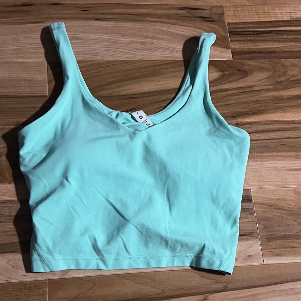Lululemon Athletica Seafoam Green Align Tank Top